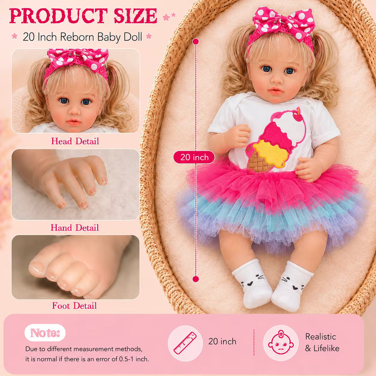 Reborn baby doll in chair