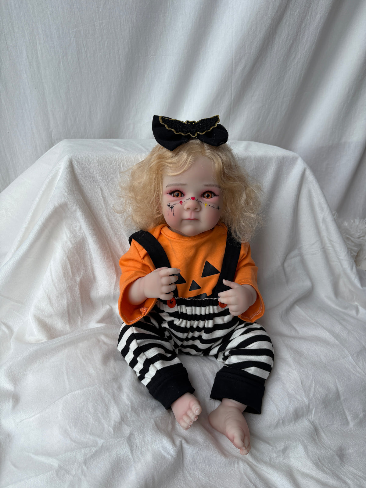 Halloween Ghost Baby Doll – 20 inch Reborn Vinyl Doll - My Dreamy Doll House - Halloween Ghost Baby Doll – 20 inch Reborn Vinyl Doll - My Dreamy Doll House