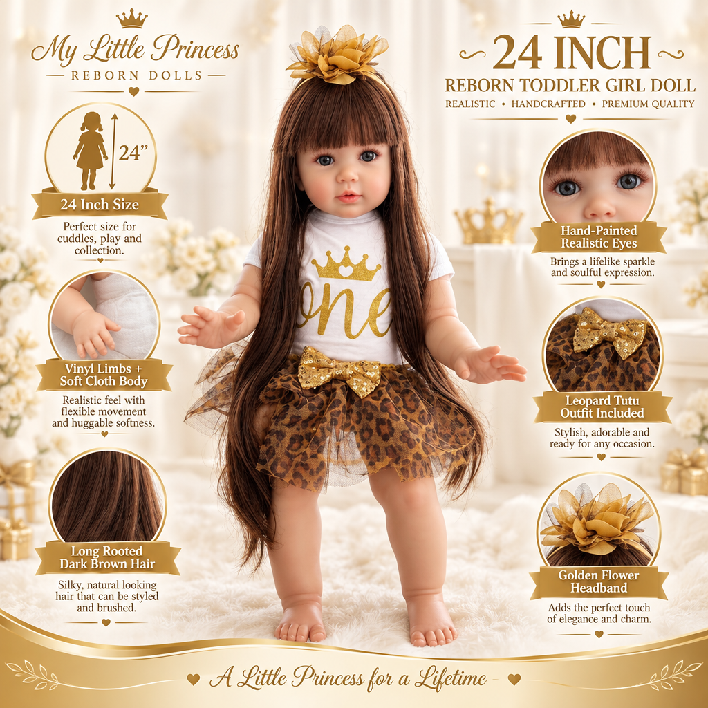 24 inch Doll Infographic