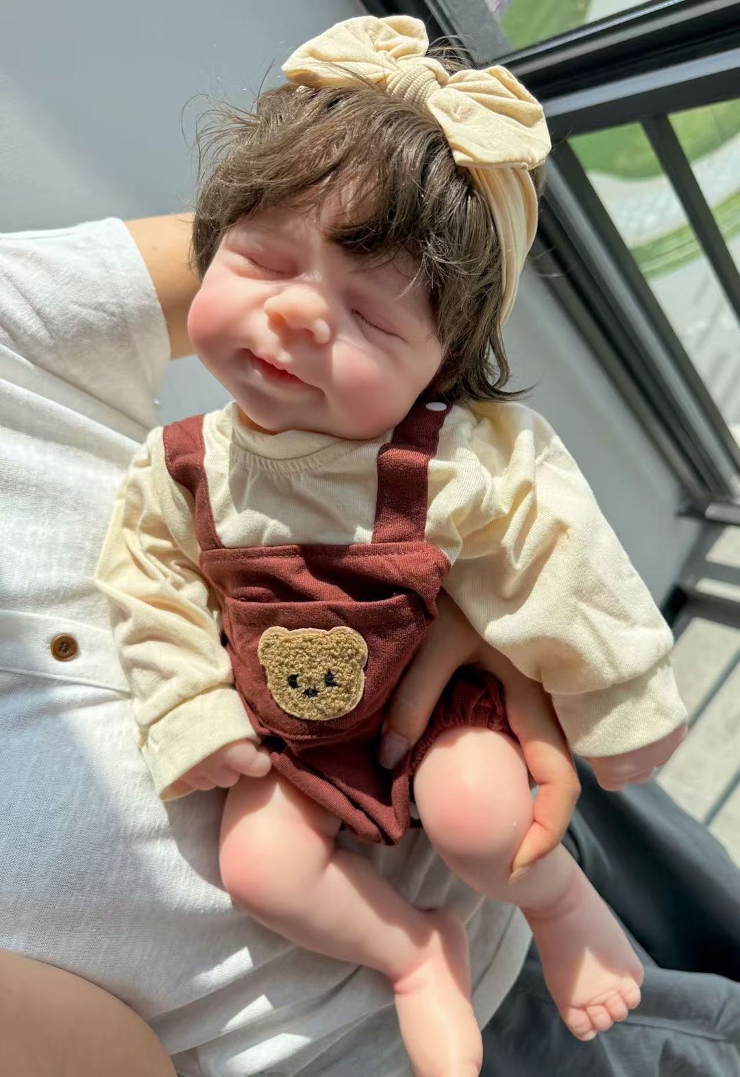 Silicone reborn doll realistic feel