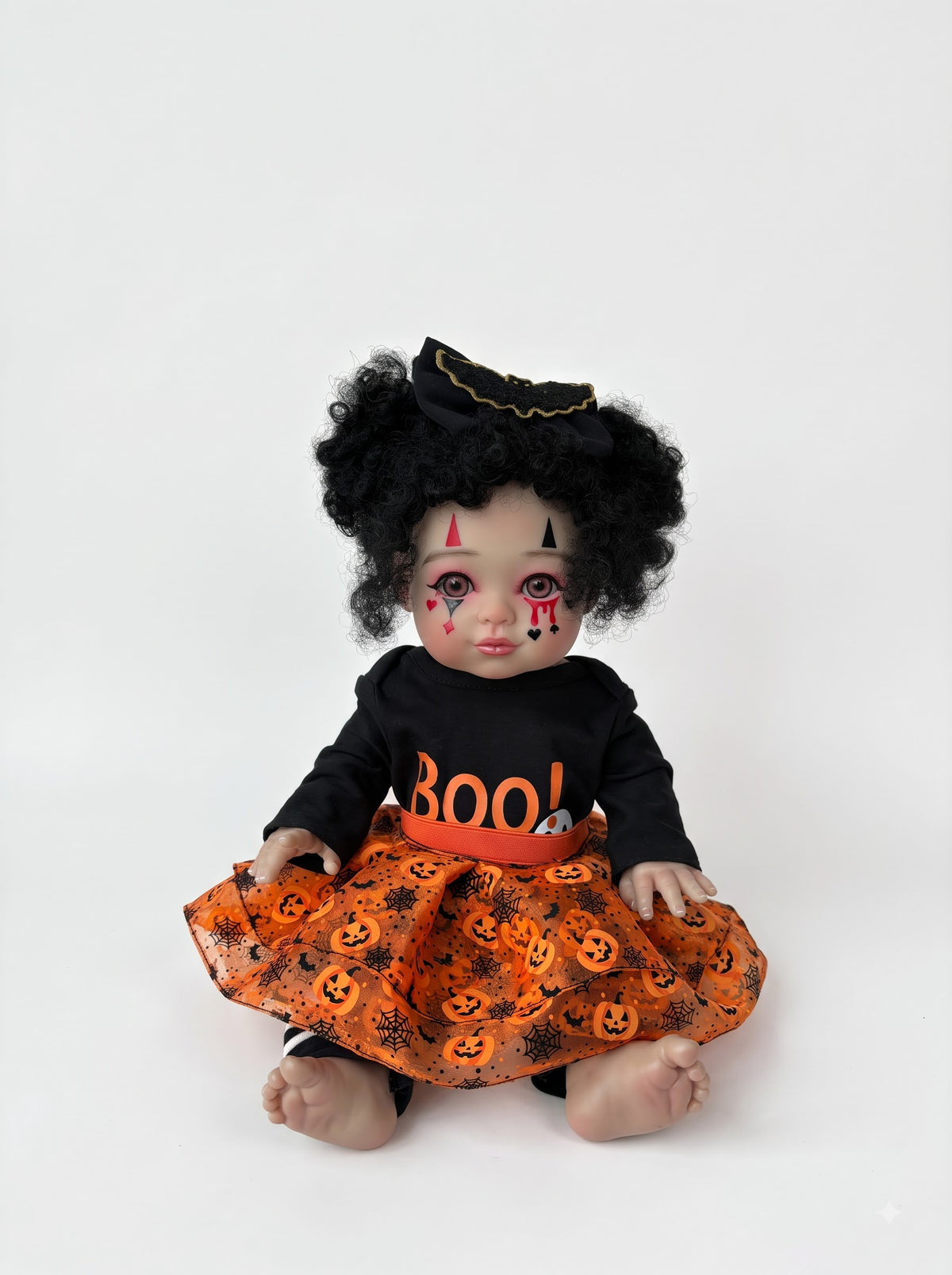 Halloween Baby Doll – 16 Inch Full Vinyl with Free Accessories (Choose Your Style) - My Dreamy Doll House - Halloween Baby Doll – 16 Inch Full Vinyl with Free Accessories (Choose Your Style) - My Dreamy Doll House