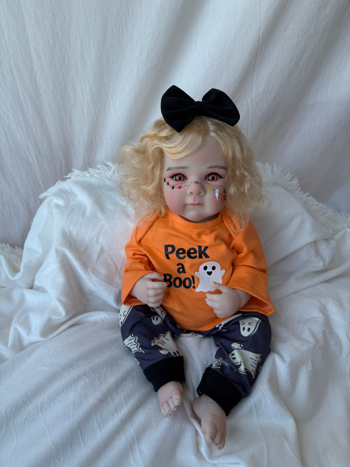 Halloween Ghost Baby Doll – 20 inch Reborn Vinyl Doll - My Dreamy Doll House - Halloween Ghost Baby Doll – 20 inch Reborn Vinyl Doll - My Dreamy Doll House