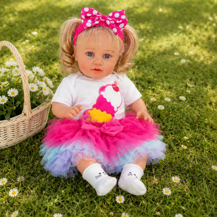 20 Inch Reborn Baby Doll with accessories