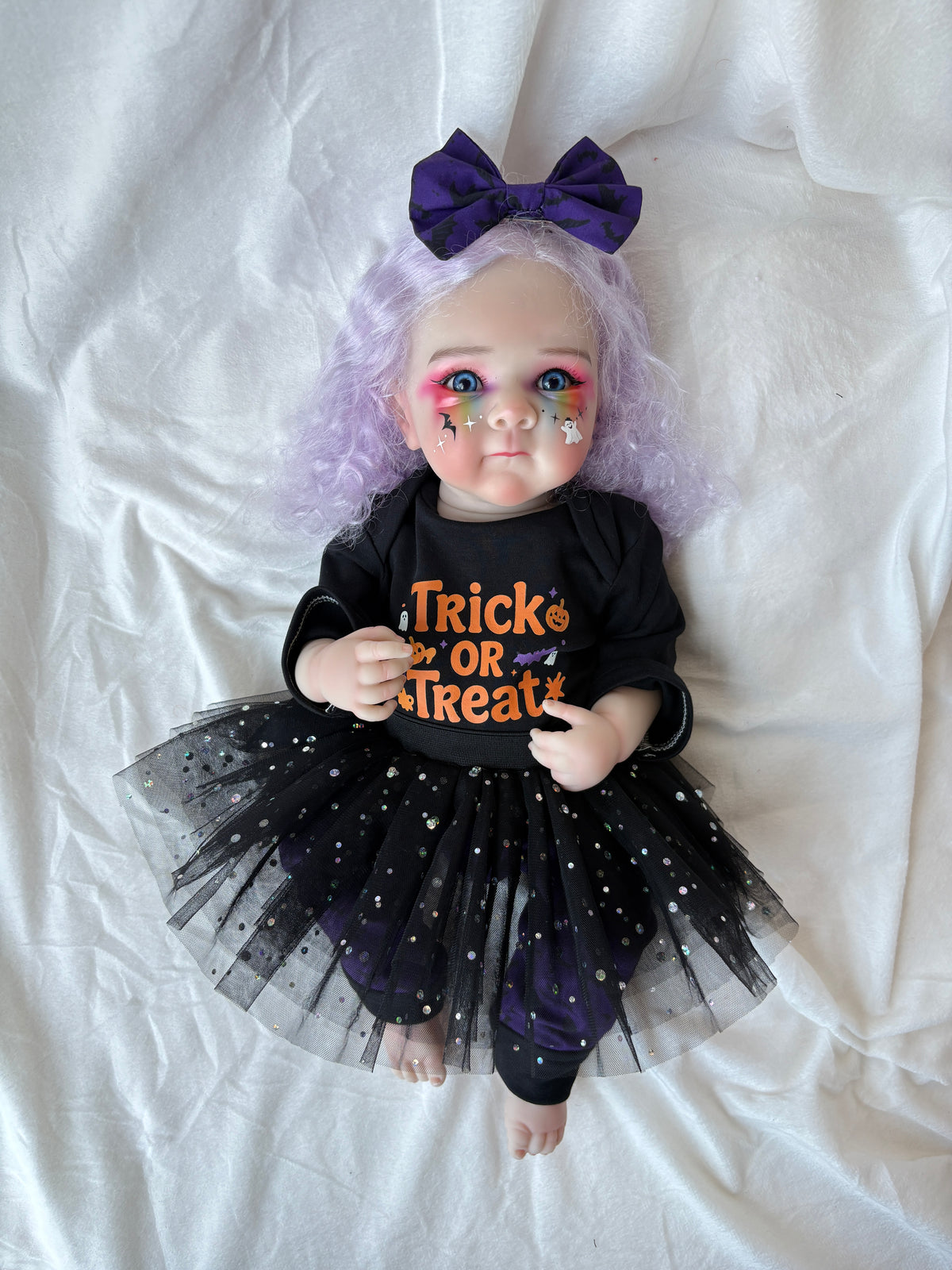 Halloween Vampire Cape Baby Doll – 20 inch Reborn Vinyl Doll - My Dreamy Doll House - Halloween Vampire Cape Baby Doll – 20 inch Reborn Vinyl Doll - My Dreamy Doll House