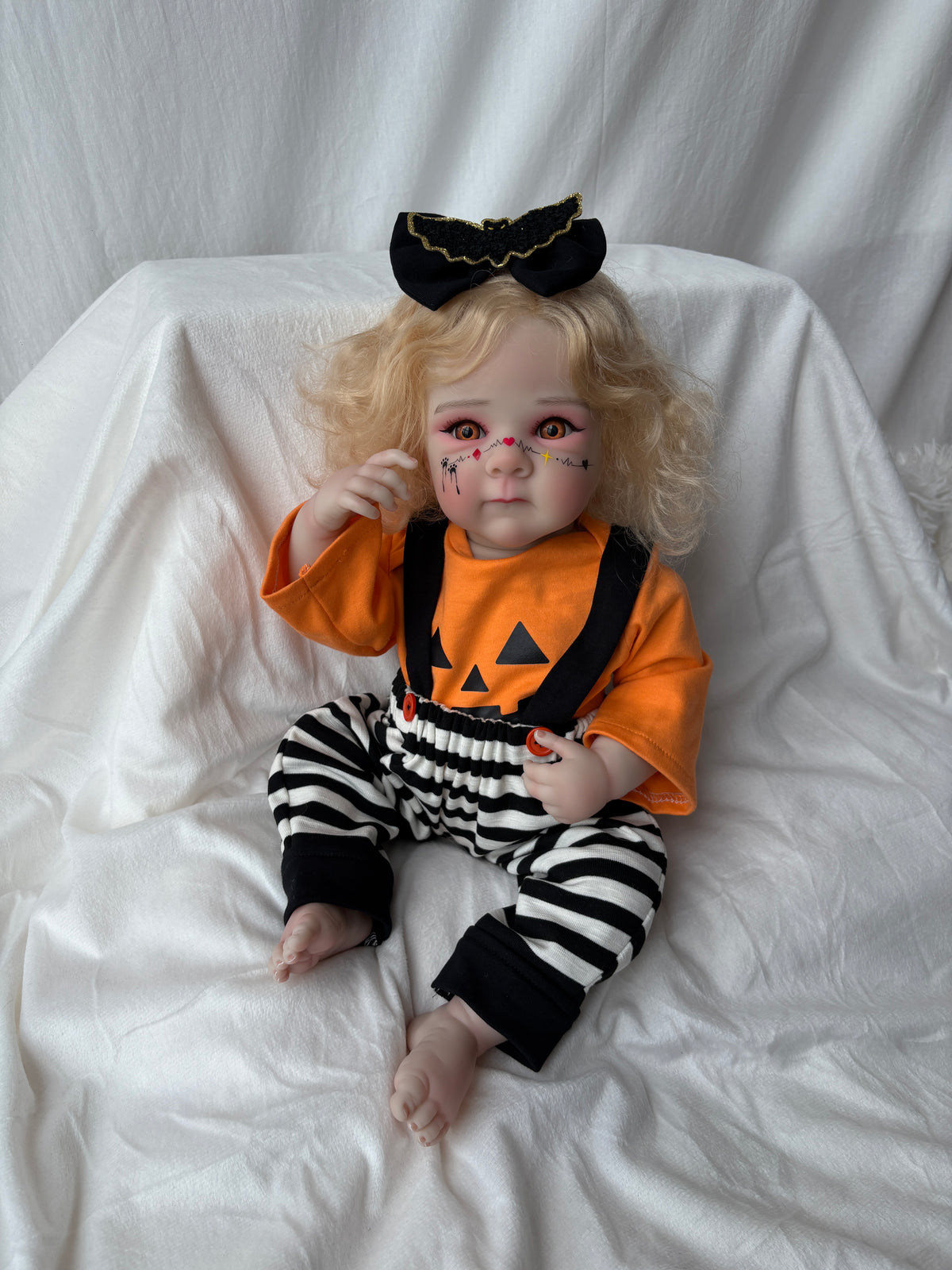 Halloween Ghost Baby Doll – 20 inch Reborn Vinyl Doll - My Dreamy Doll House - Halloween Ghost Baby Doll – 20 inch Reborn Vinyl Doll - My Dreamy Doll House