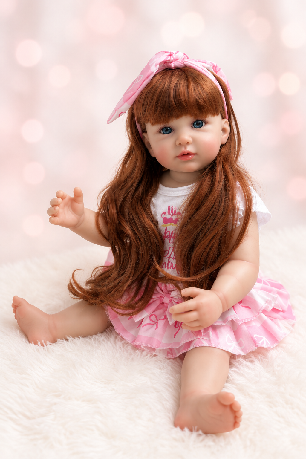 Doll Sitting - Enhanced Background