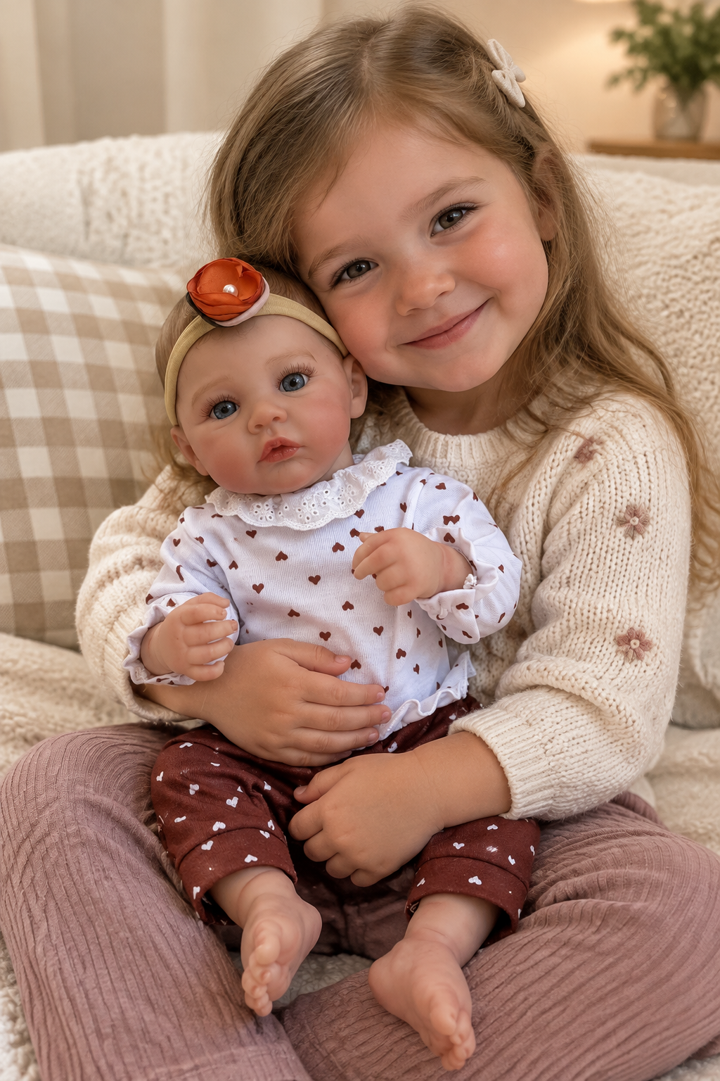 Sweet Heart Doll with baby girl