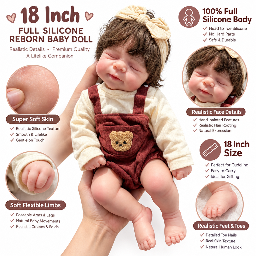Bear dungaree doll description image