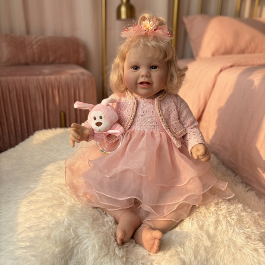 Princess Bloom reborn doll cute lifestyle shot