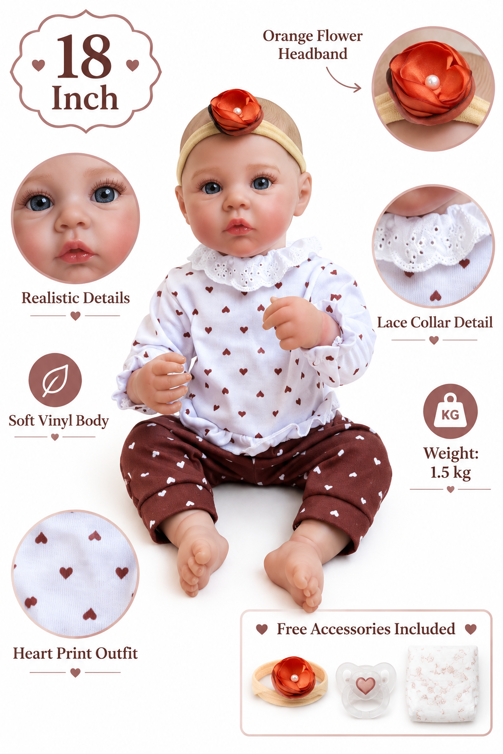 Sweet Heart Doll specification image