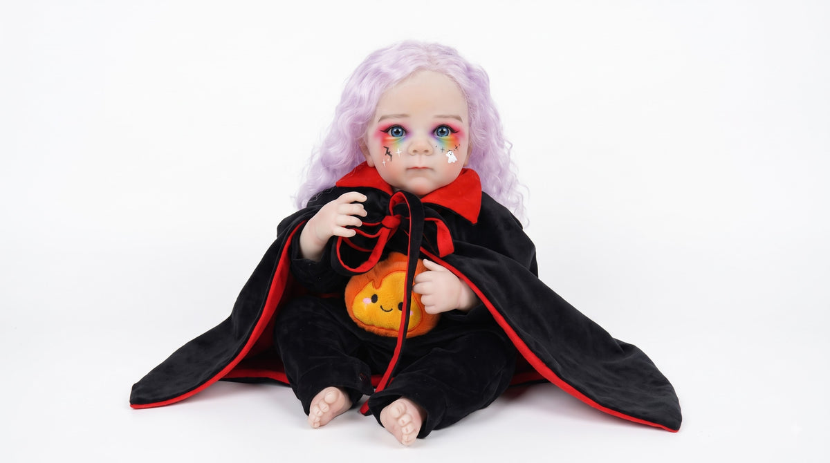 Halloween Trick or Treat Baby Doll – 20 inch Reborn Vinyl Doll - My Dreamy Doll House - Halloween Trick or Treat Baby Doll – 20 inch Reborn Vinyl Doll - My Dreamy Doll House