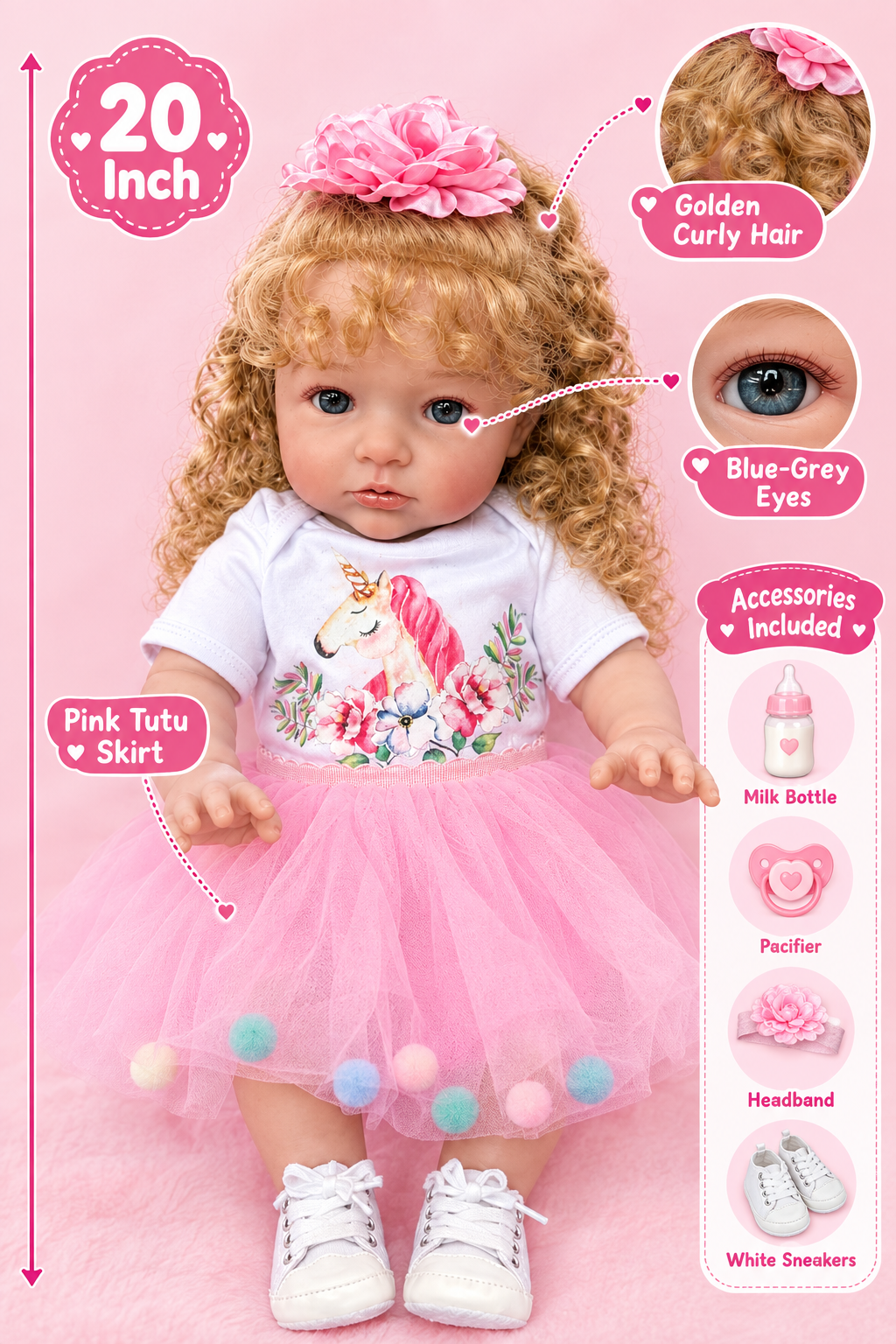 Unicorn Doll Specs